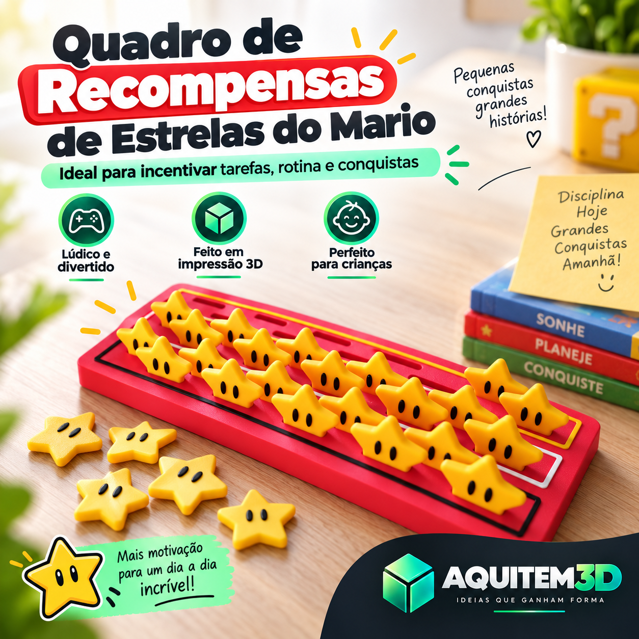 Quadro de Recompensas de Estrenas do Mario