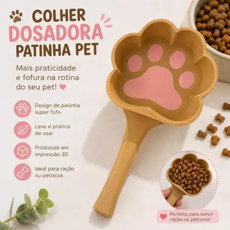 Colher Dosadora Patinha Pet